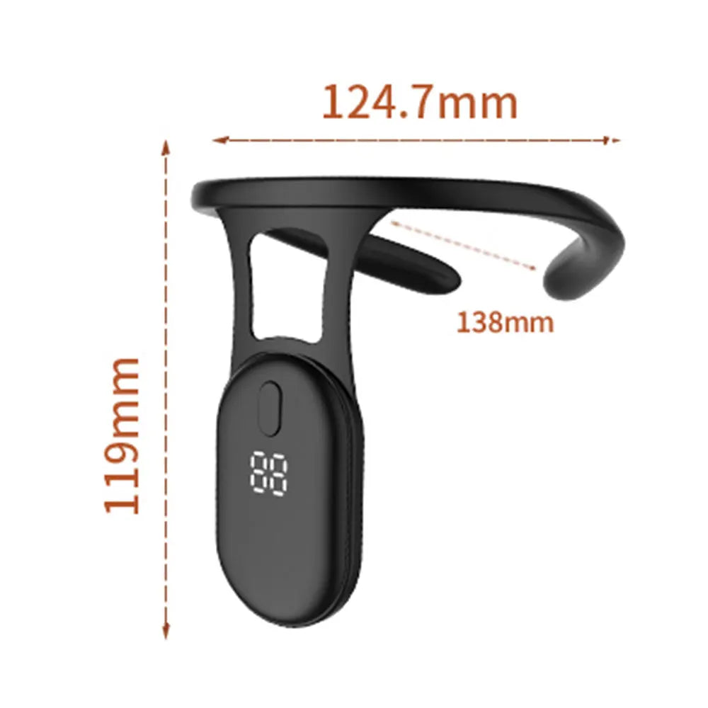 Adjustable Posture Corrector for Adults & Kids – Real-time Monitoring for Neck and Back Alignment