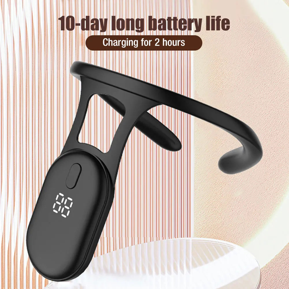 Adjustable Posture Corrector for Adults & Kids – Real-time Monitoring for Neck and Back Alignment